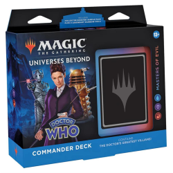 Commander Deck Universes Beyond Doctor Who: Masters of Evil Magic The Gathering (EN)